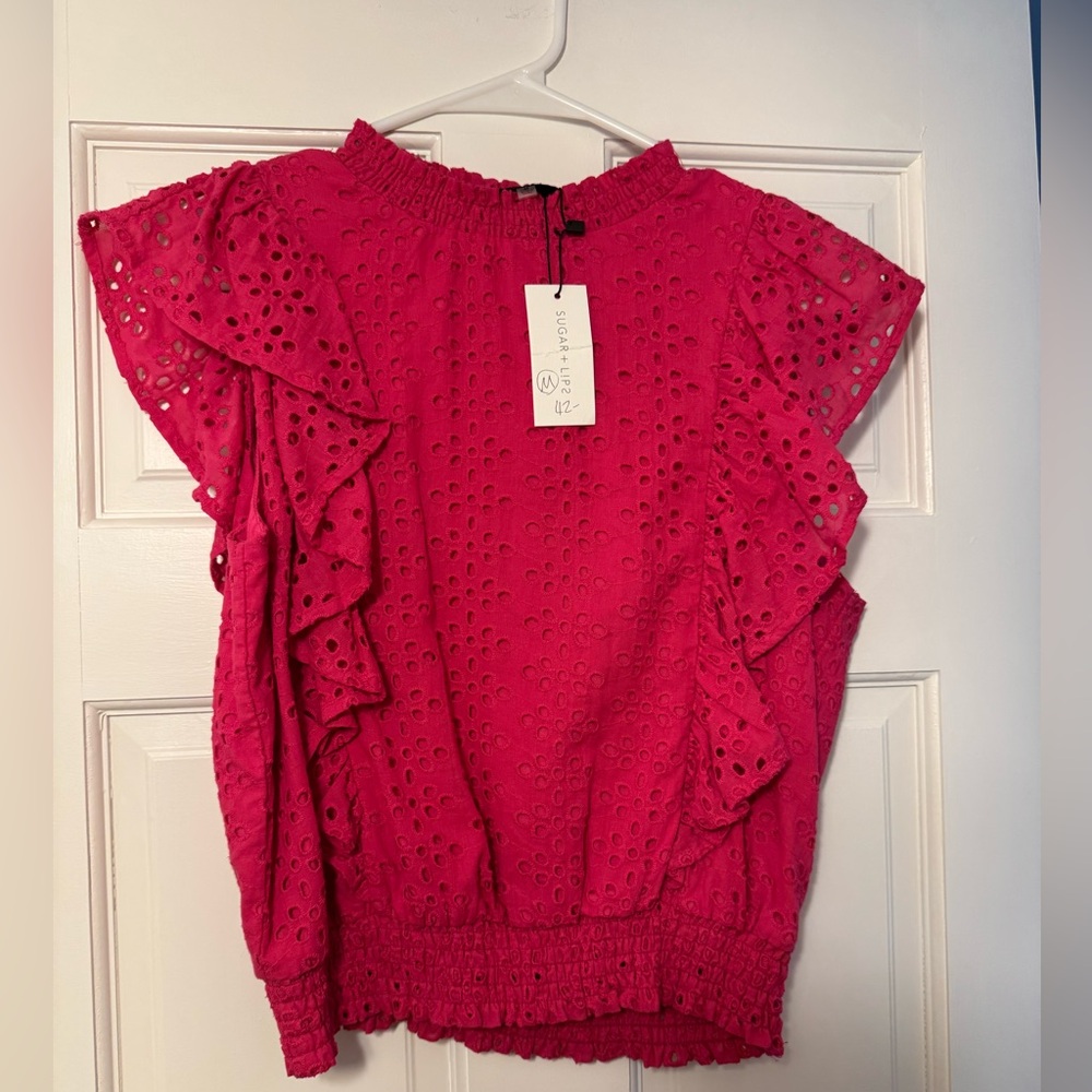 Pink blouse